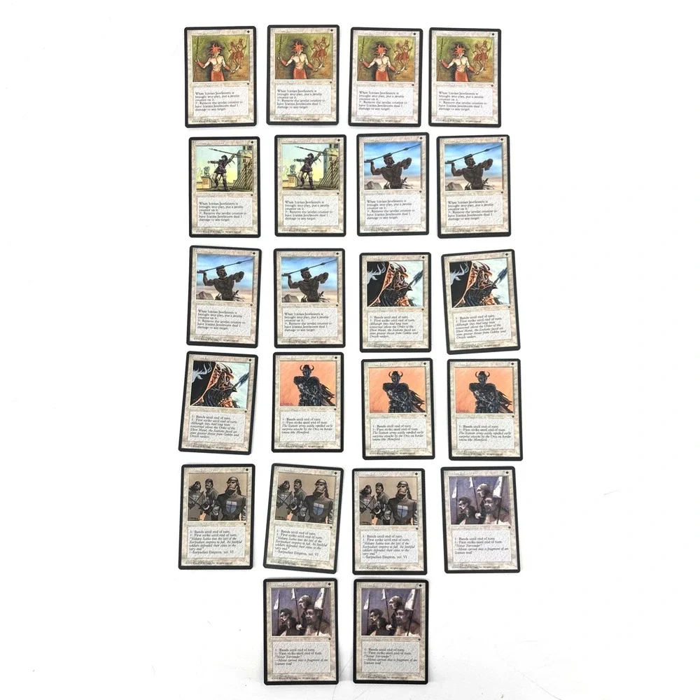 MTG White Fallen‎ Empires Lot – 22 Cards – LP to NM – Classic Old-School White